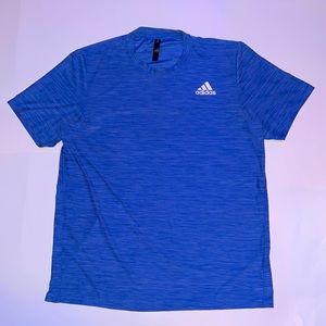 Light Blue Adidas Athletic T-Shirt.